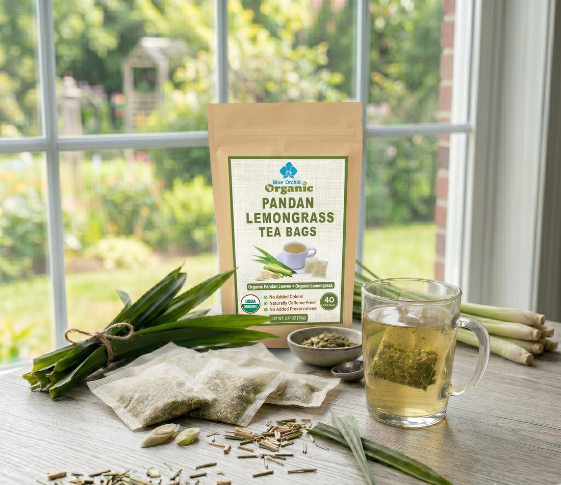Experience Tranquility: Why Our Organic Lemongrass & Pandan Tea Is Your New Daily Ritual