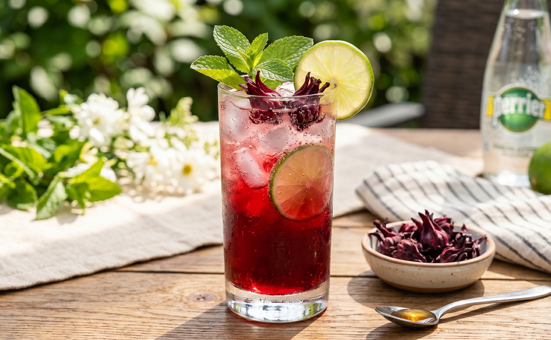 Discover the Vibrant Flavor of Blue Orchid Organic Dried Hibiscus Whole Flowers