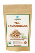 Organic Lemongrass Loose Leaf | For Healthy Herbal Tea and Thai Asian Cuisine | Gluten Free | Caffeine Free