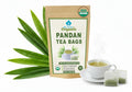 Organic Pandan Tea Bags - Dried Thai Pandanus Gourmet Herbal Tea - Cut and Sifted - 40 Teabags Decaffeinated