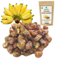 Organic Sun Dried Bananas Diced Fruit Pieces - Healthy Thai Natural Fruit Snacks - Soft and Chewy - No Sugar Added - No Preservatives - Unsulfured