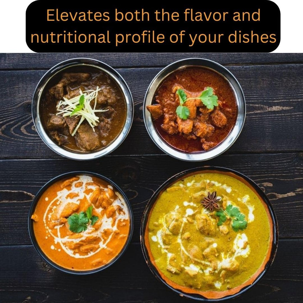 Organic Turmeric Powder - Curcumin Spice for Soups, Curries, Rice Dishes and Drinks - Non-Irradiated Gluten Free Spice from Thailand