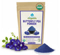Butterfly Pea Flower Powder - Organic Blue Matcha Tea and Latte - Natural Food Coloring - 4 OZ