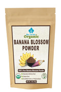Organic Banana Blossom Powder - Sun Dried Blossom Flowers - Caffeine Free Herbal Drink 4 OZ