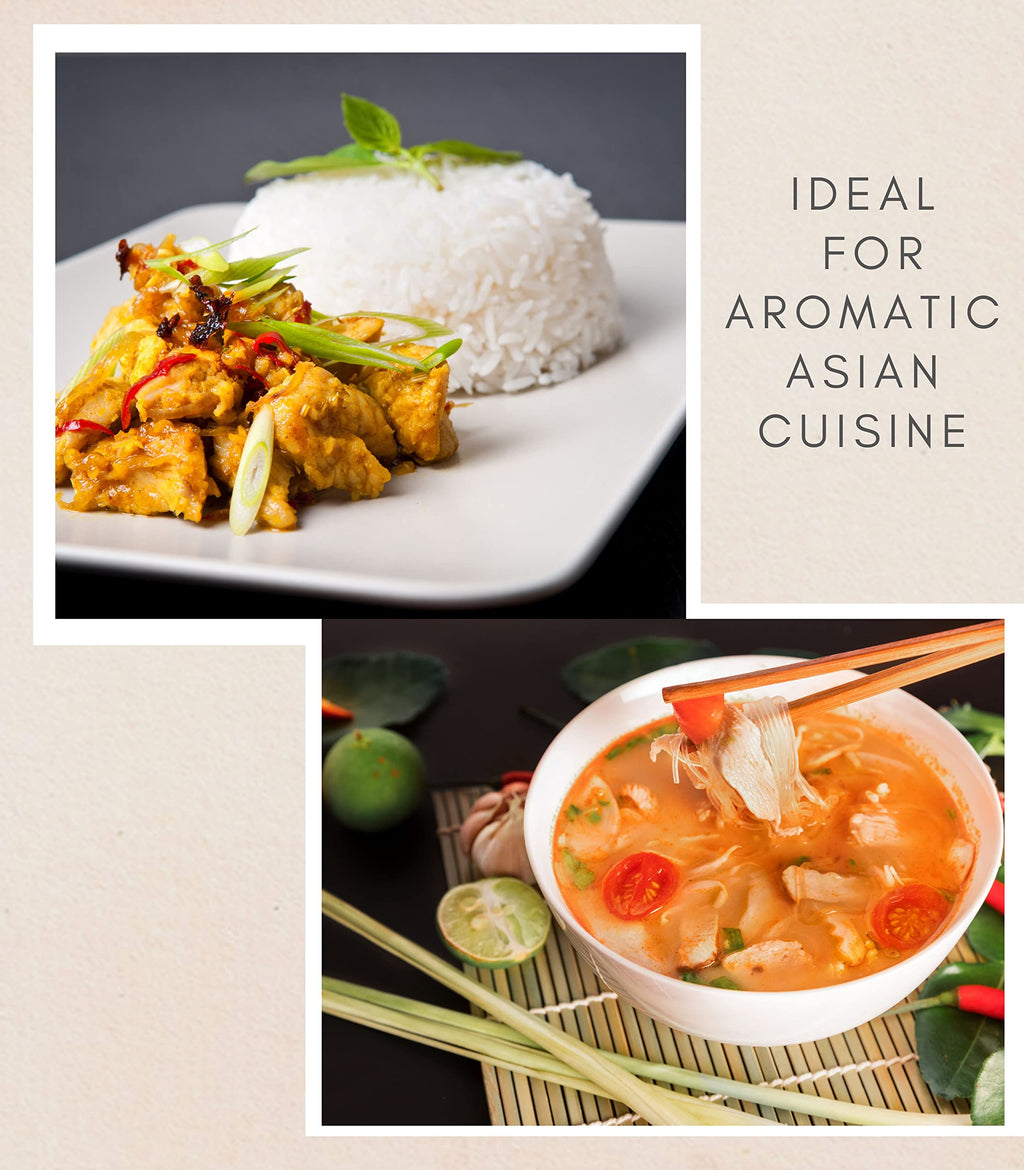 Lemongrass Powder | Organic Dried Thai Spice Herb | Freshly Ground Lemon Grass Stalks | Culinary Grade Seasoning for Cooking and Tea