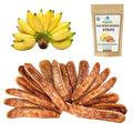 Organic Sun Dried Banana Strips - No Sugar Added - No Preservatives - Unsulfured - Soft and Chewy - Natural Fruit Snacks 12.6 OZ