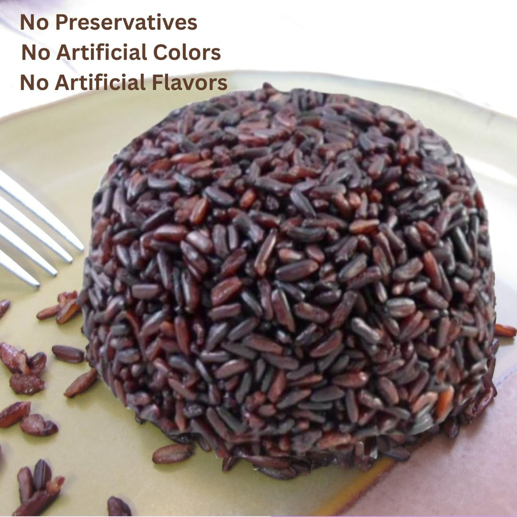 Organic Riceberry Rice Value Pack - Purple Thai Black Jasmine Rice - USDA Certified - Premium Freshness - Small Lot Harvest Direct from our Farm to your Table - 8 LB